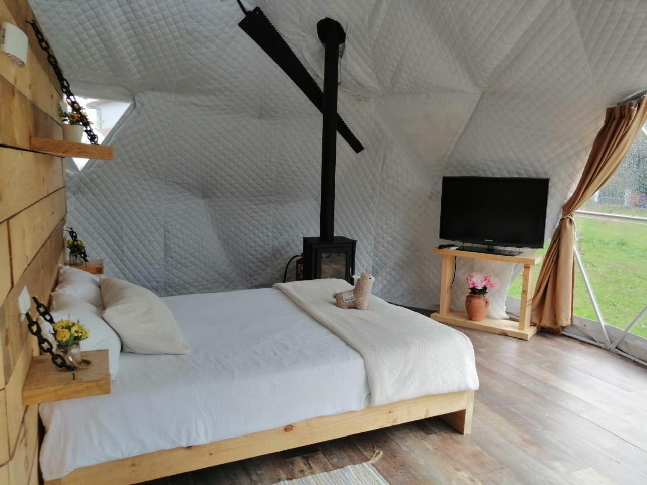 Hotel Glamping Quintana Gijón Exteriér fotografie